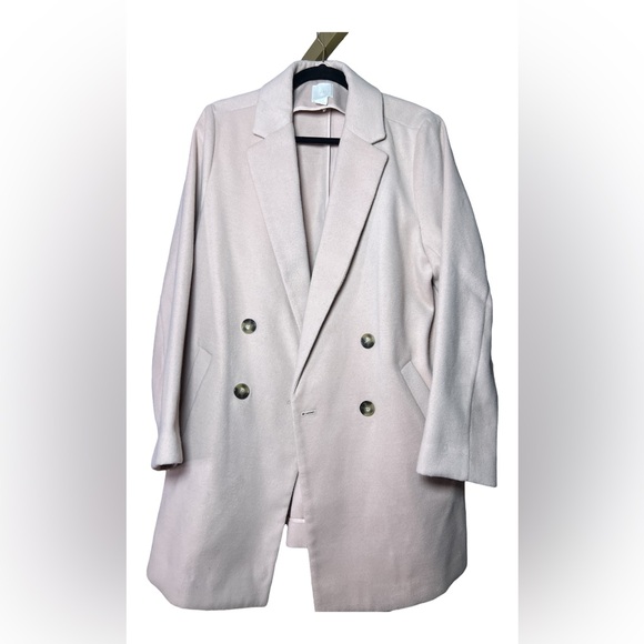 Light dusty pink H&M pink coat - Picture 1 of 2